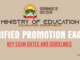 ekiti unified promotion exam timetable 2025